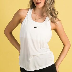 NIKE ONE PRO DRI-FIT TANK TOP WOMEN WHITE